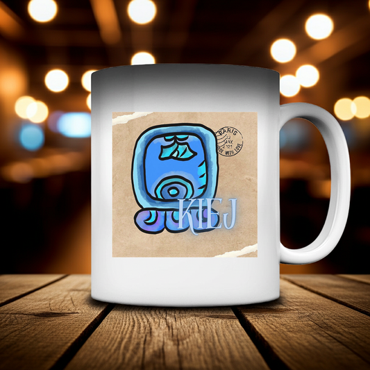 Magic Mug - Blauer Hirsch / Blue deer