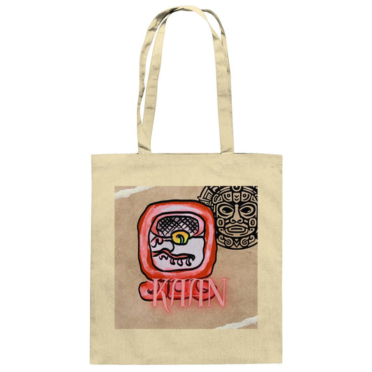 Baumwolltasche - Rote Schlange / 100% cotton tote bag - red serpent