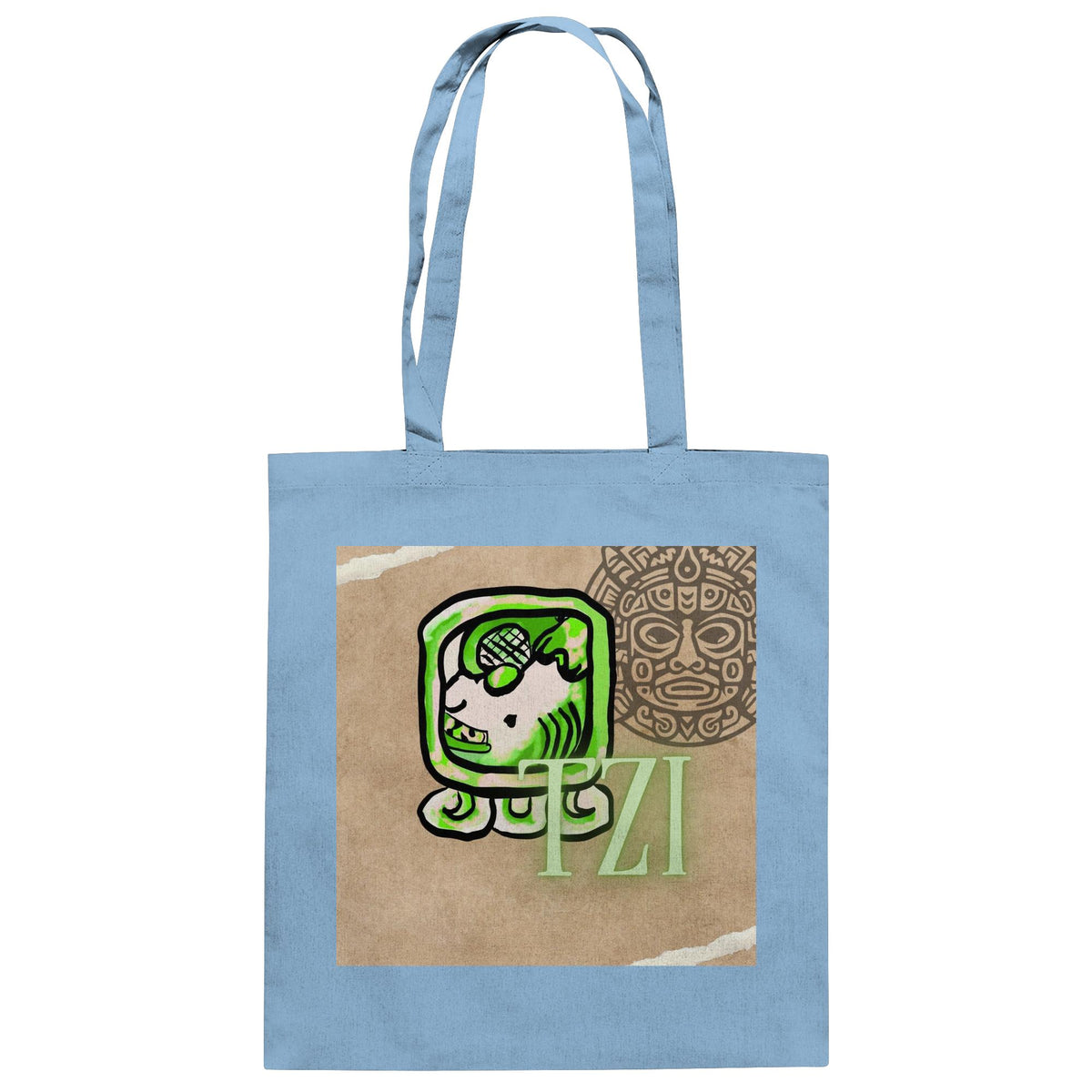 Baumwolltasche - Weißer Hund / 100% cotton tote bag - white dog