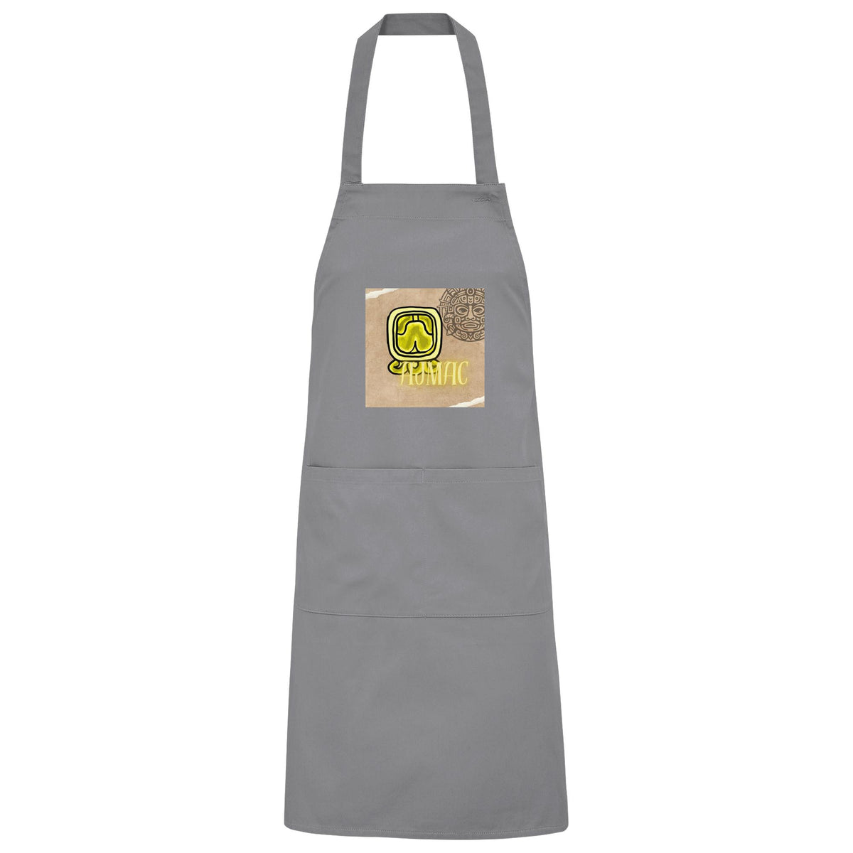 Organic Grillschürze Gelber Weissheit / Barbeque apron yellow wisdom