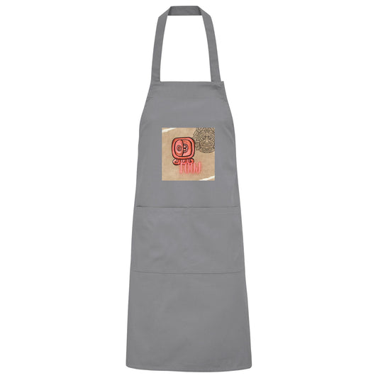 Organic Grillschürze Rote Hingabe / Barbeque apron red offering