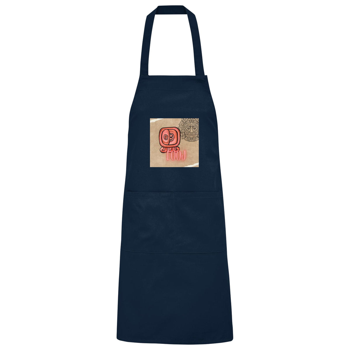 Organic Grillschürze Rote Hingabe / Barbeque apron red offering