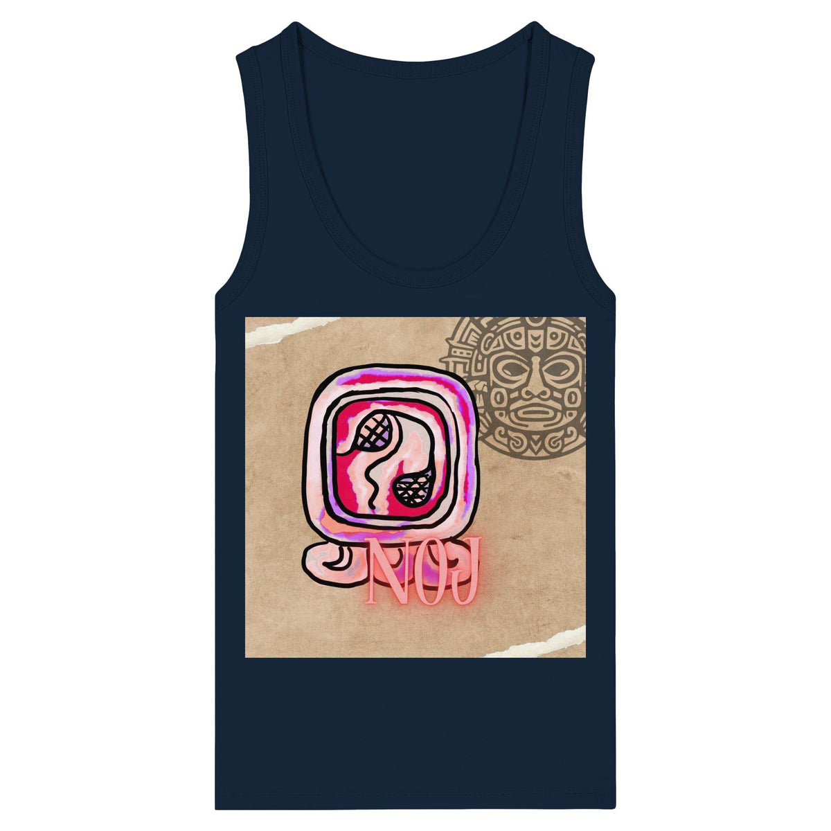 Womens Organic Fitted Tank Top - Rote Erde / red earth