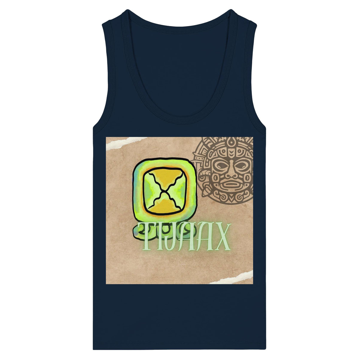 Womens Organic Fitted Tank Top - Weißer Zündstein / white flint
