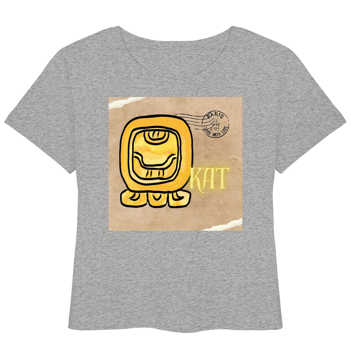 Womens Organic Lightweight T-Shirt - Gelber Same / Yellow seed