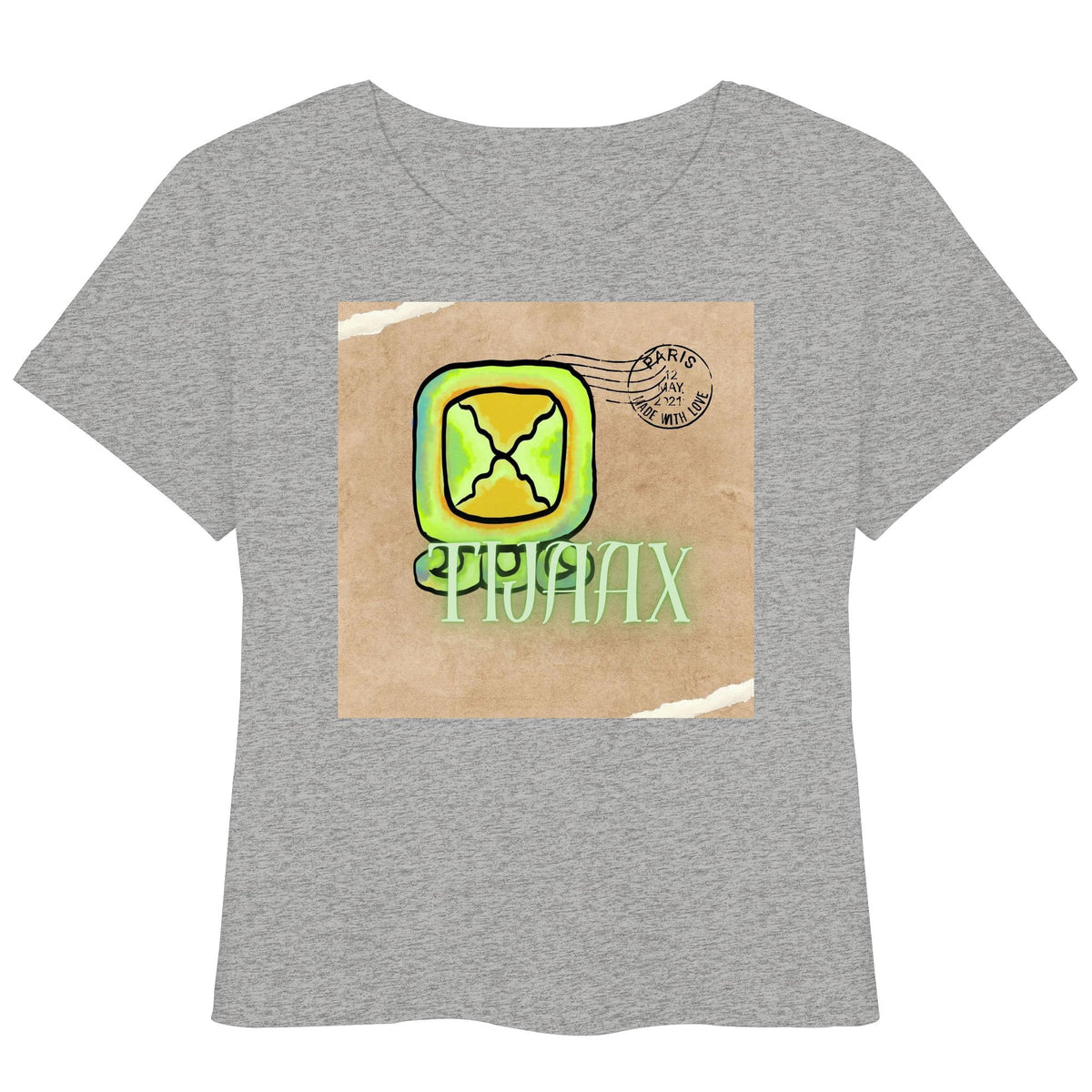 Womens Organic Lightweight T-Shirt - Weißer Zündstein / white flint