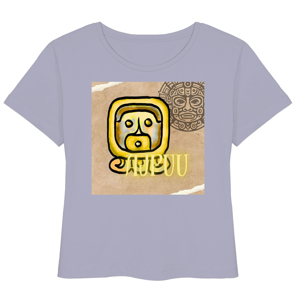 Womens Organic Lightweight T-Shirt - Gelbe Sonne / yellow sun