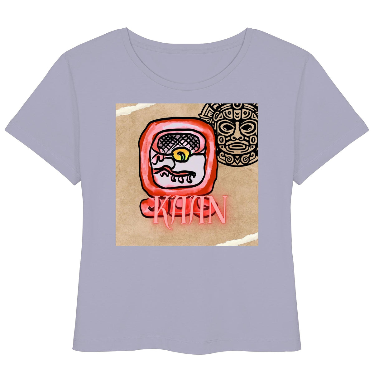 Womens Organic Lightweight T-Shirt - Rote Schlange / red serpent