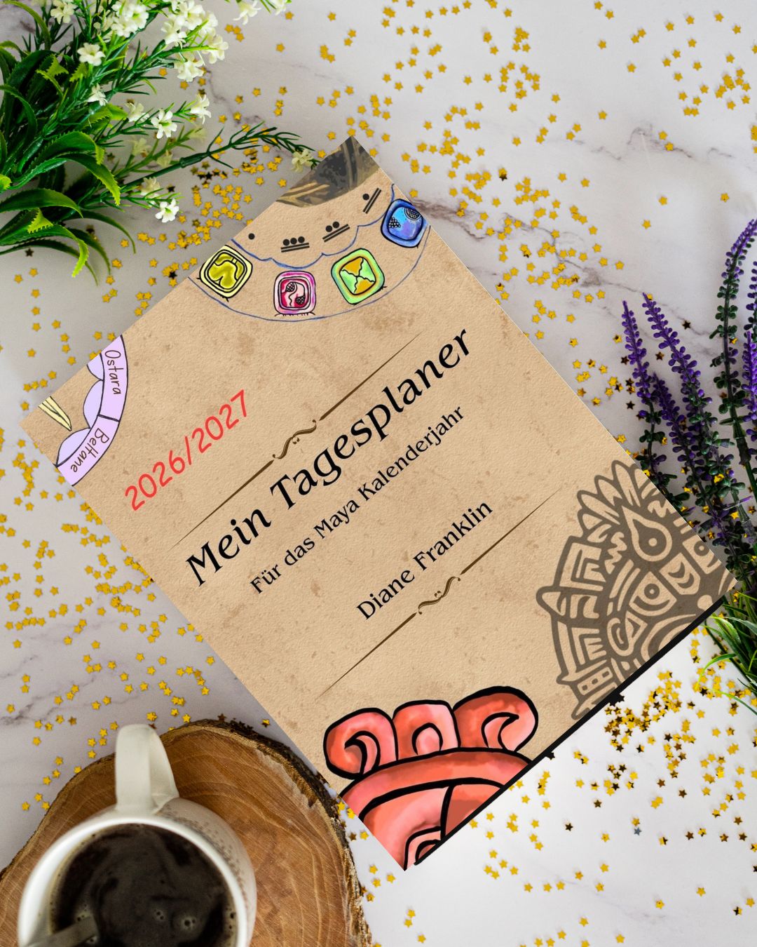 Mayan Kalender, Tagesplaner für 2026/27 mit Tagessiegel Rechner