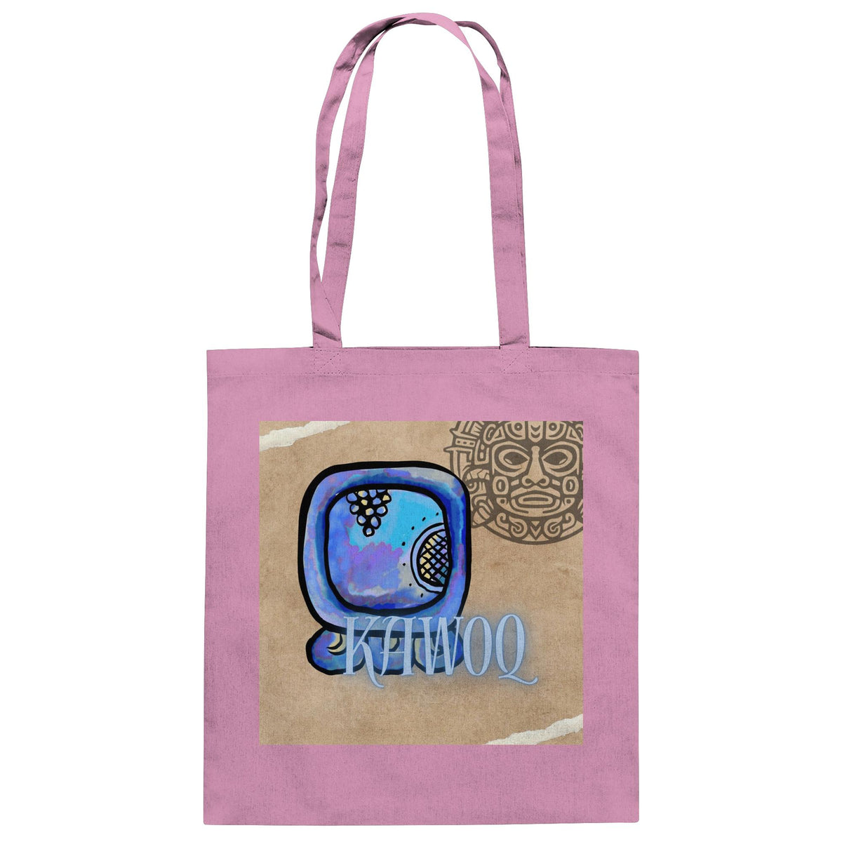 Baumwolltasche - Blauer Sturm / 100% cotton tote bag - blue storm