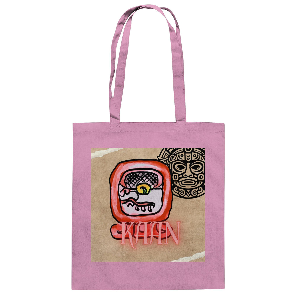 Baumwolltasche - Rote Schlange / 100% cotton tote bag - red serpent