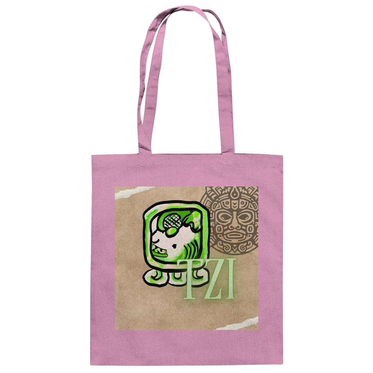 Baumwolltasche - Weißer Hund / 100% cotton tote bag - white dog