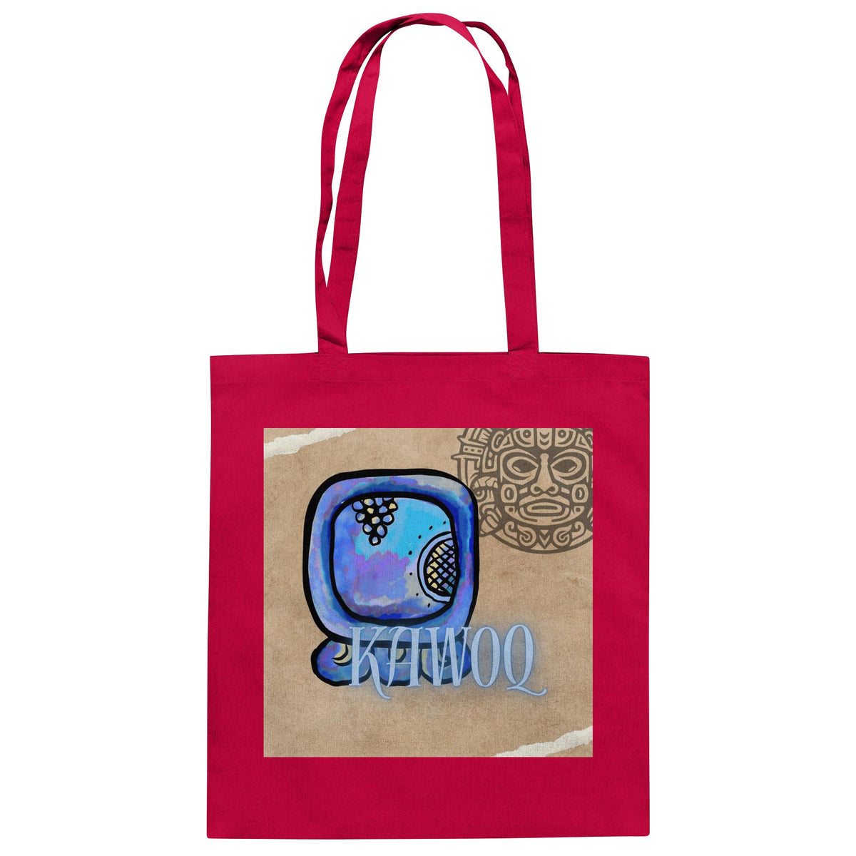 Baumwolltasche - Blauer Sturm / 100% cotton tote bag - blue storm