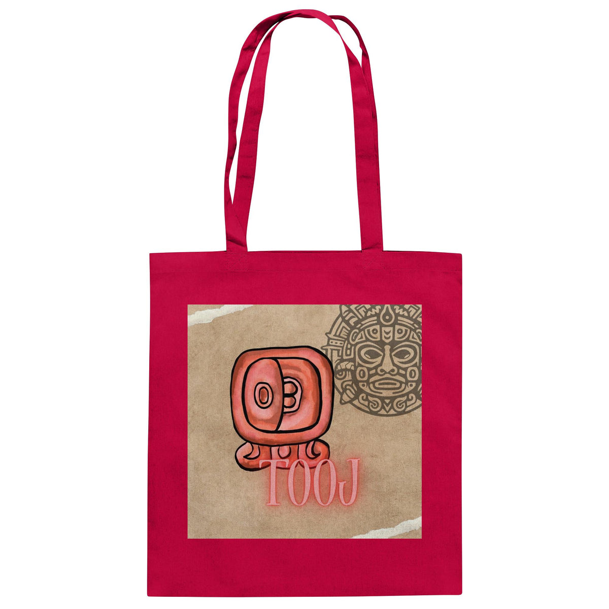 Baumwolltasche - Rote Hingabe /  100% cotton tote bag - red offering