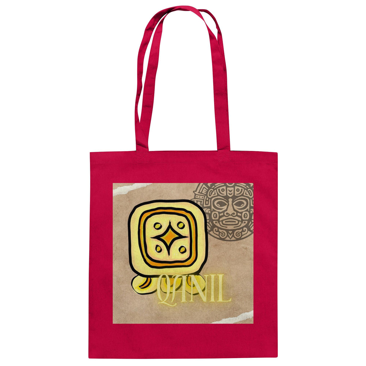 Baumwolltasche - Gelber stern / 100% cotton tote bag - yellow star