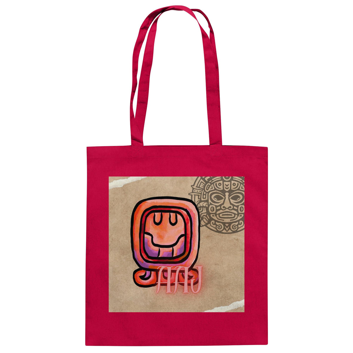 Baumwolltasche - Rotes Schilf / 100% cotton tote bag - red reed