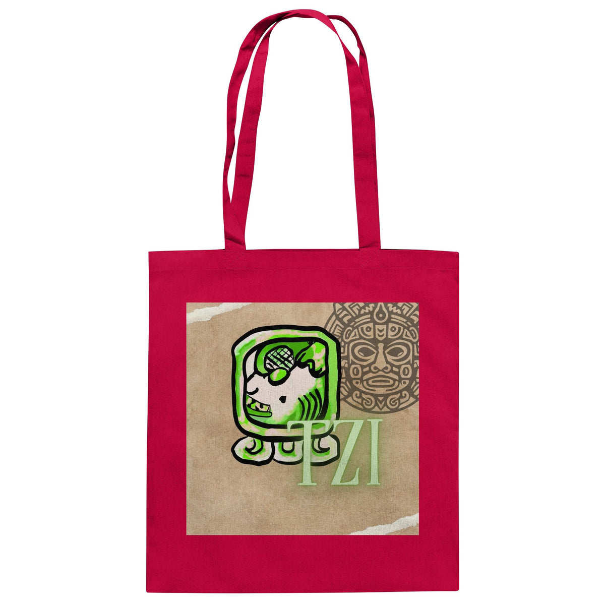 Baumwolltasche - Weißer Hund / 100% cotton tote bag - white dog