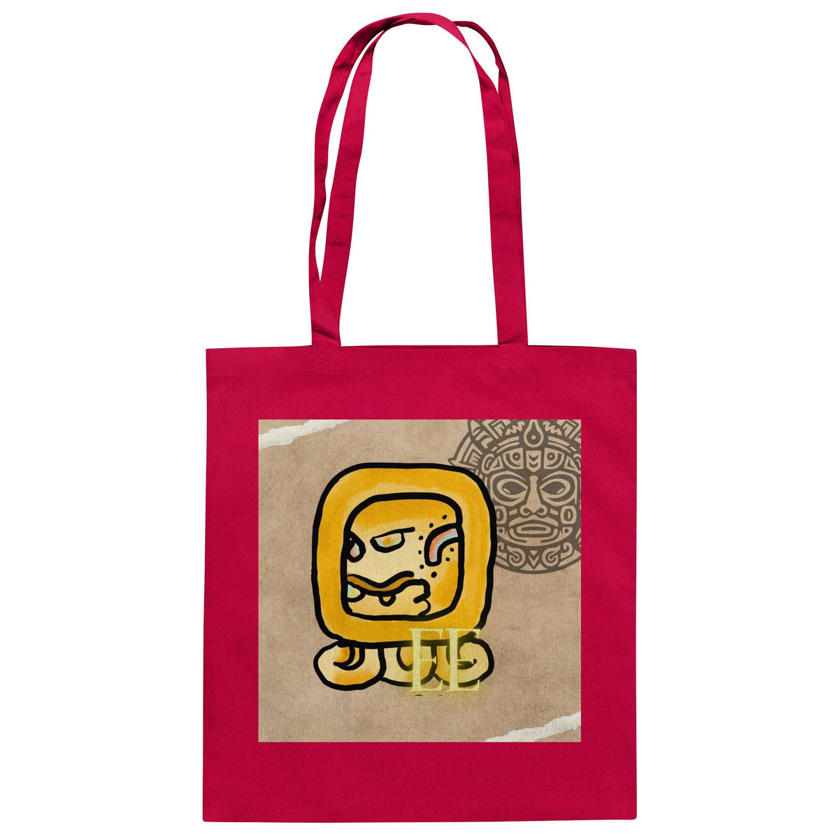 Baumwolltasche - Gelbe Straße / 100% cotton tote bag - yellow road
