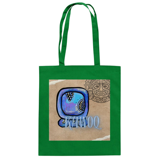 Baumwolltasche - Blauer Sturm / 100% cotton tote bag - blue storm