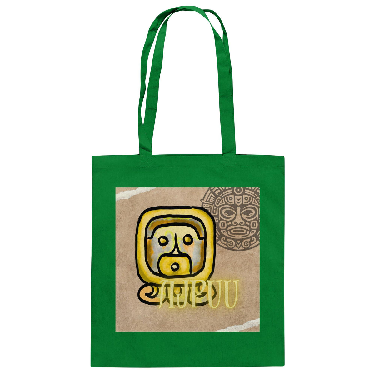 Baumwolltasche - Gelbe Sonne / 100% cotton tote bag - yellow sun