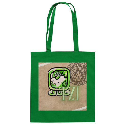 Baumwolltasche - Weißer Hund / 100% cotton tote bag - white dog