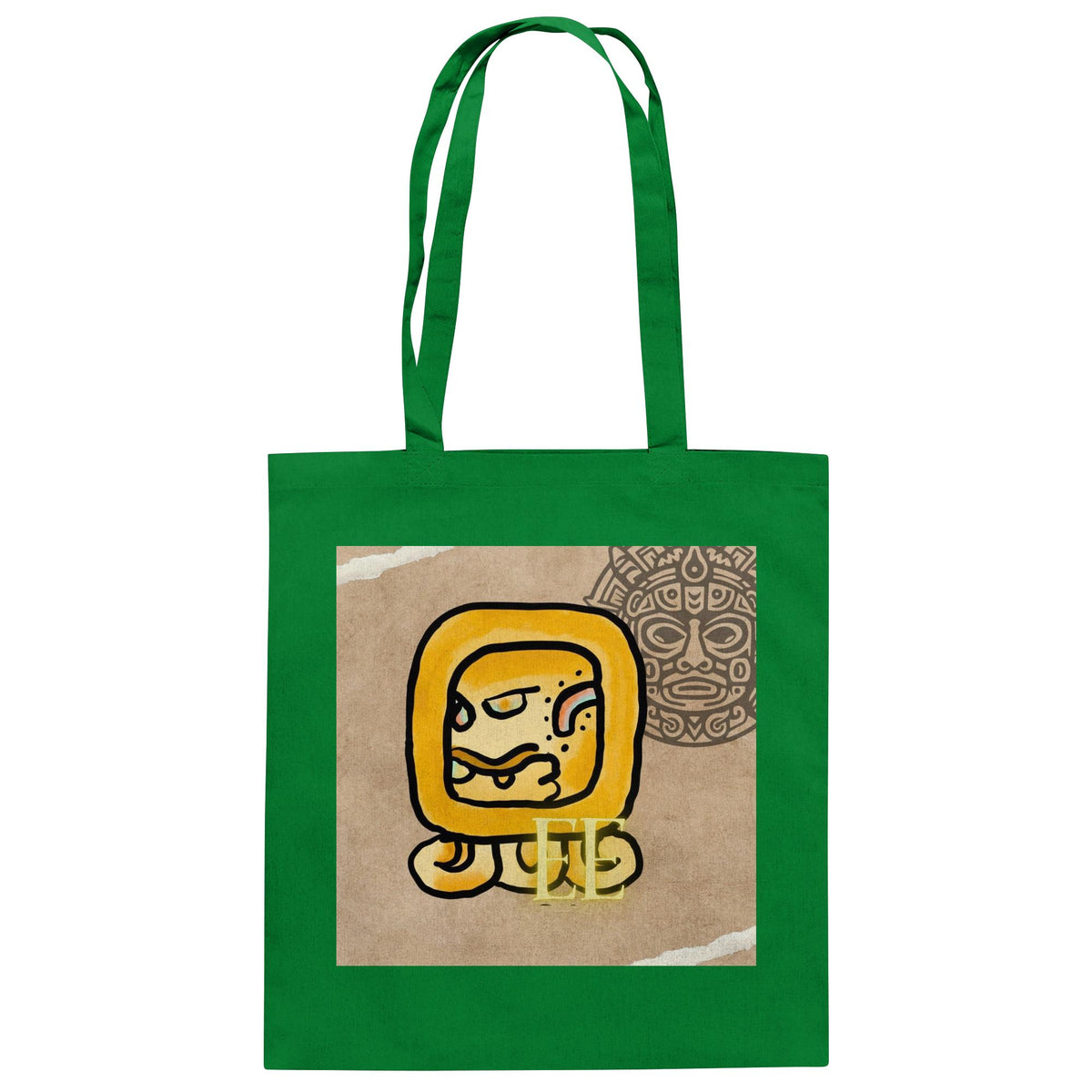 Baumwolltasche - Gelbe Straße / 100% cotton tote bag - yellow road