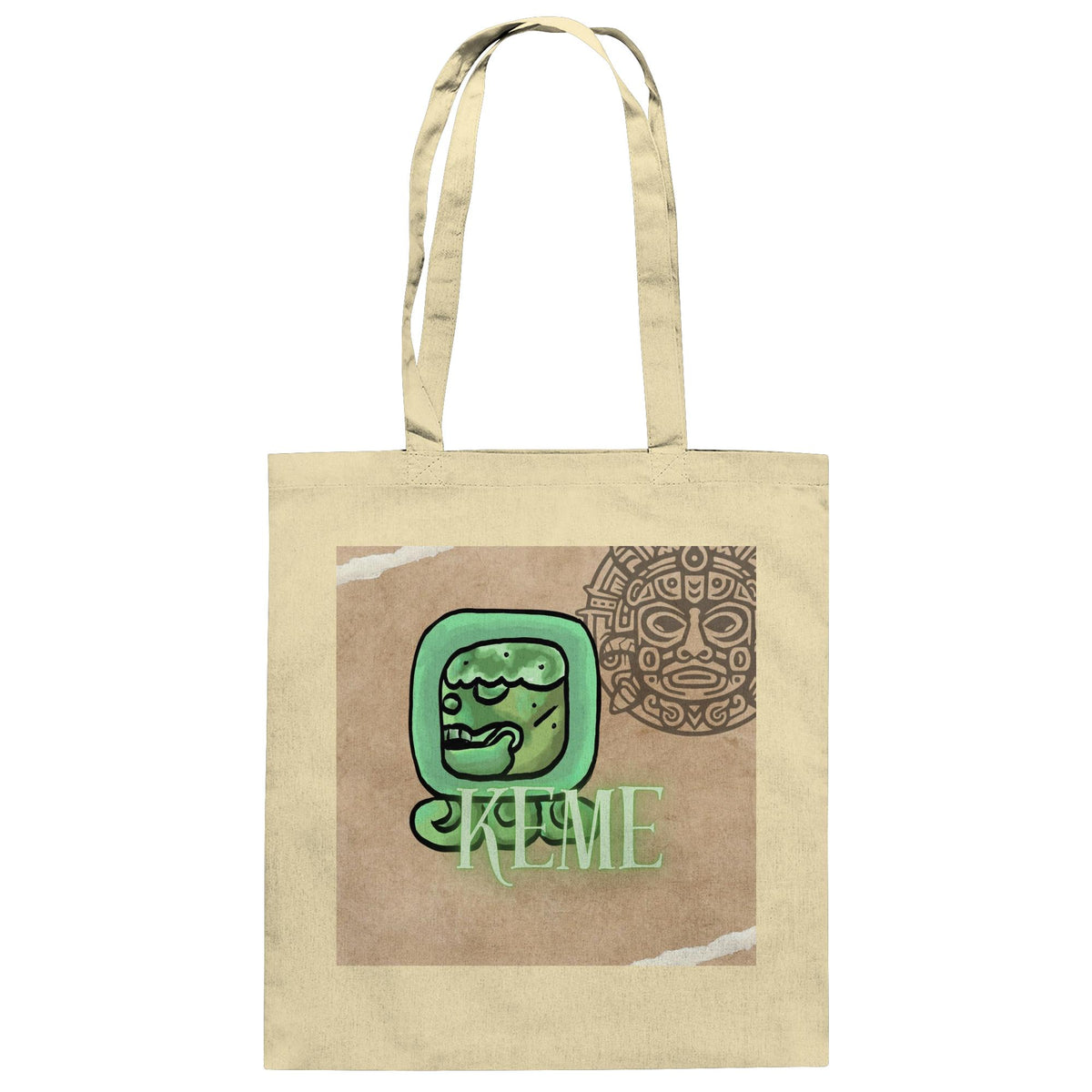 Baumwolltasche - Weißer Tot / 100% cotton tote bag - white death