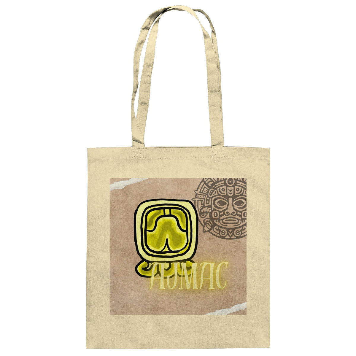 Baumwolltasche - Gelbe Weisheit / 100% cotton tote bag - yellow wisdom