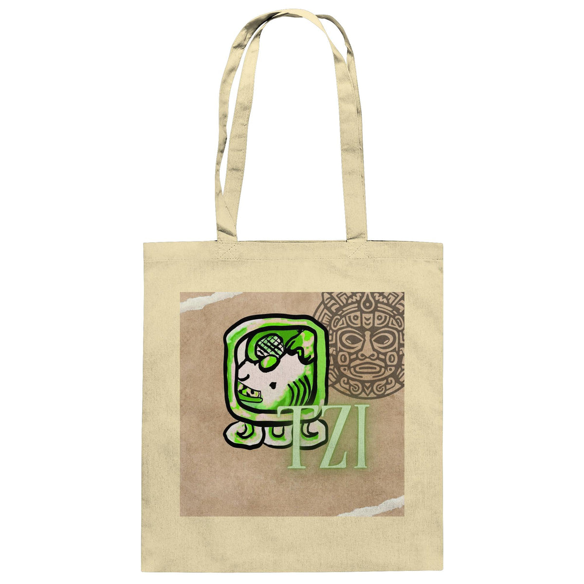 Baumwolltasche - Weißer Hund / 100% cotton tote bag - white dog