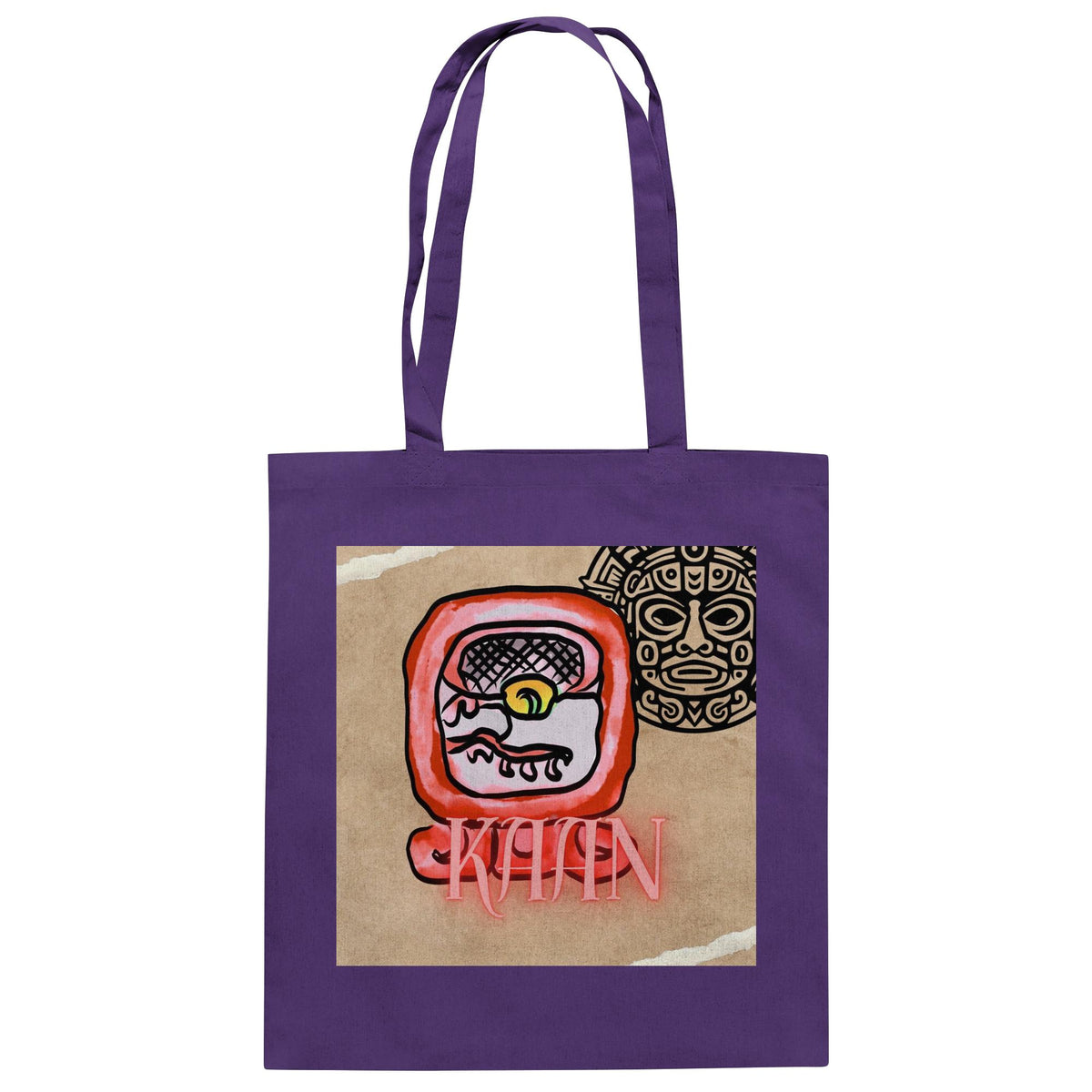 Baumwolltasche - Rote Schlange / 100% cotton tote bag - red serpent