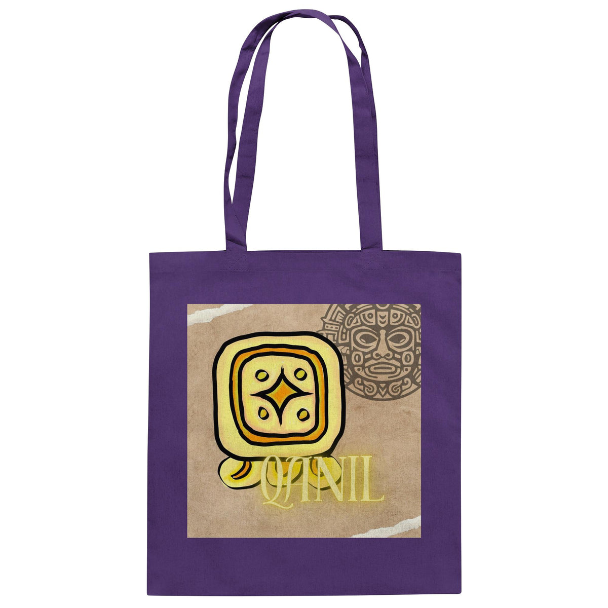 Baumwolltasche - Gelber stern / 100% cotton tote bag - yellow star