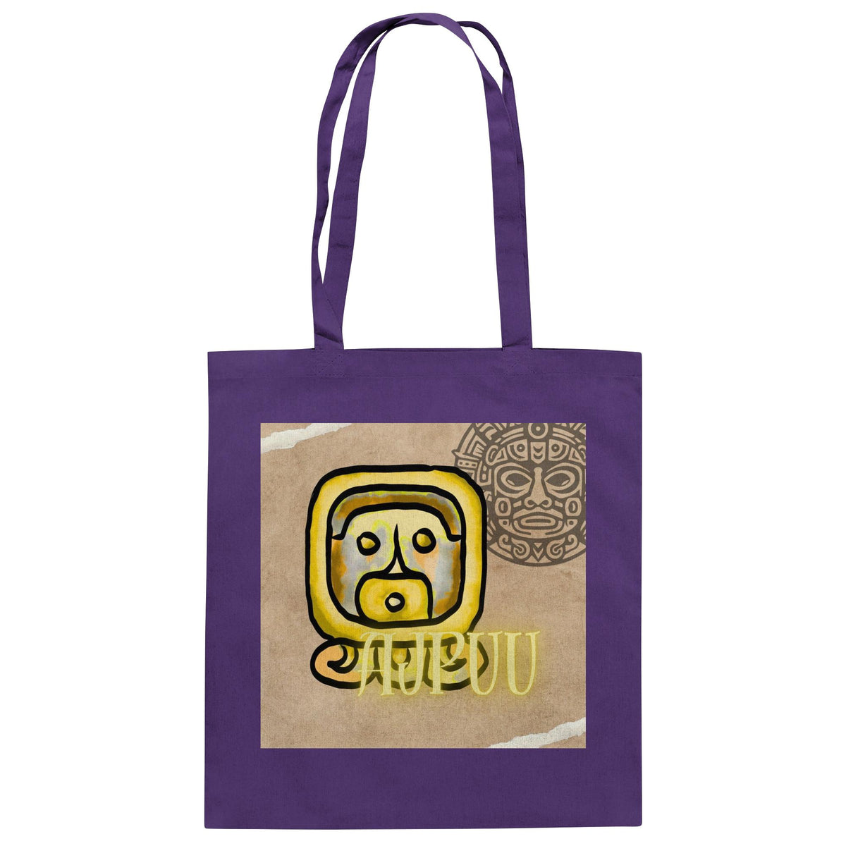Baumwolltasche - Gelbe Sonne / 100% cotton tote bag - yellow sun