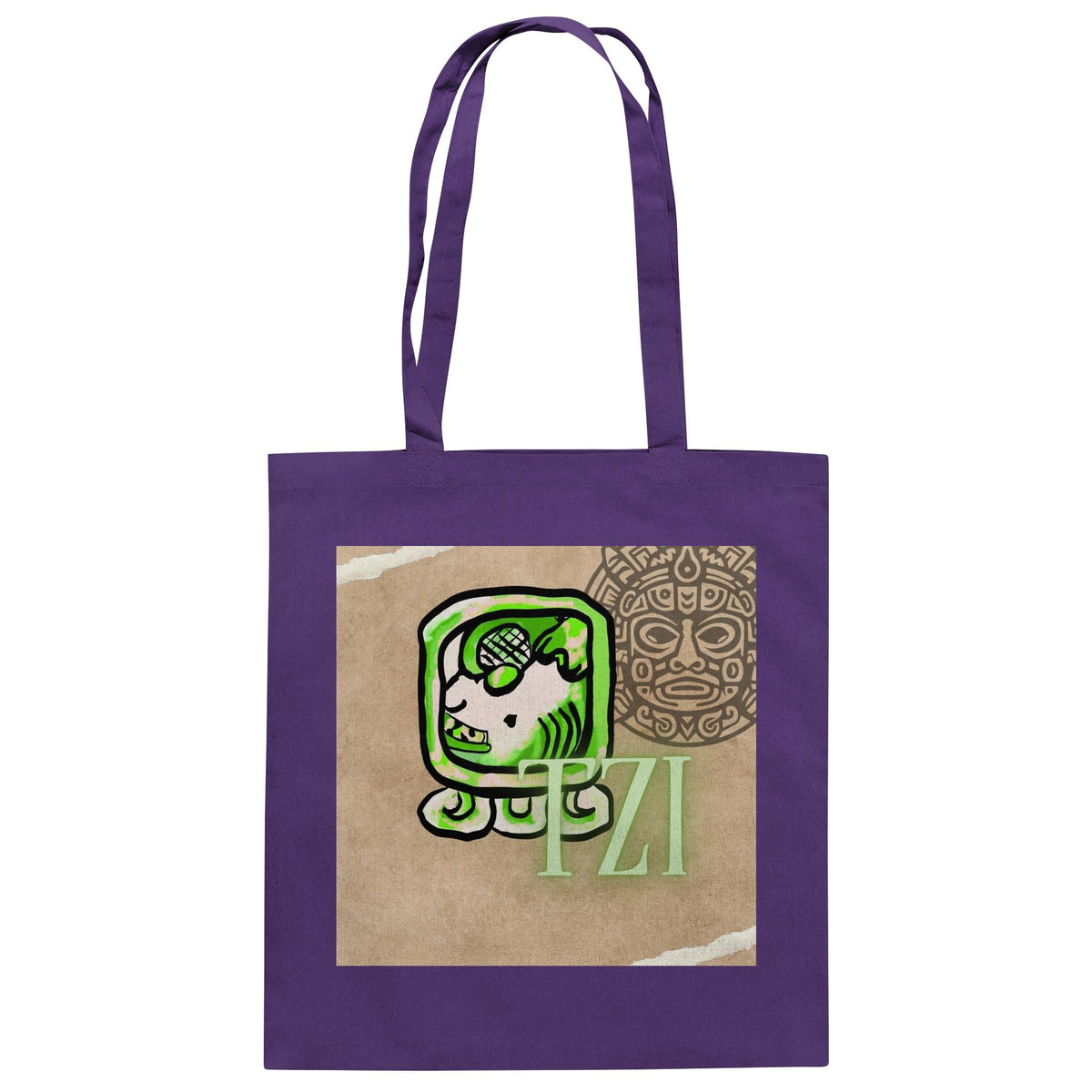Baumwolltasche - Weißer Hund / 100% cotton tote bag - white dog