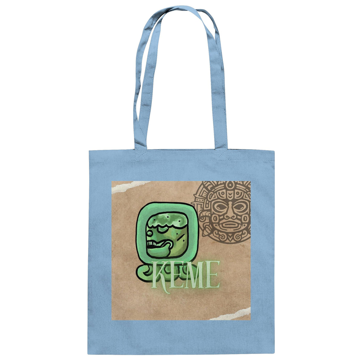 Baumwolltasche - Weißer Tot / 100% cotton tote bag - white death