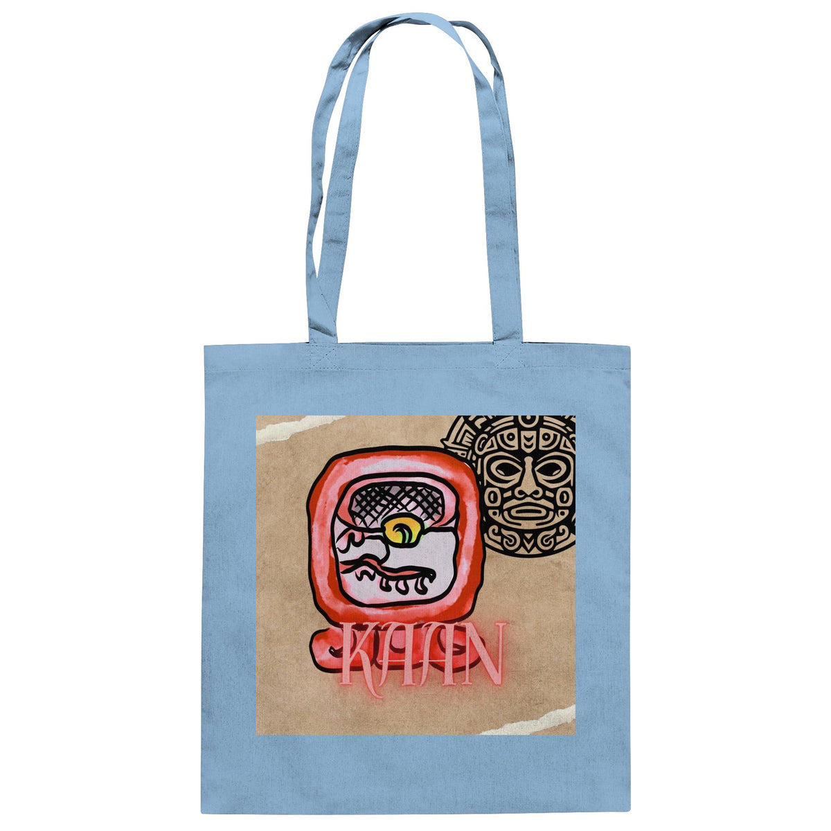 Baumwolltasche - Rote Schlange / 100% cotton tote bag - red serpent