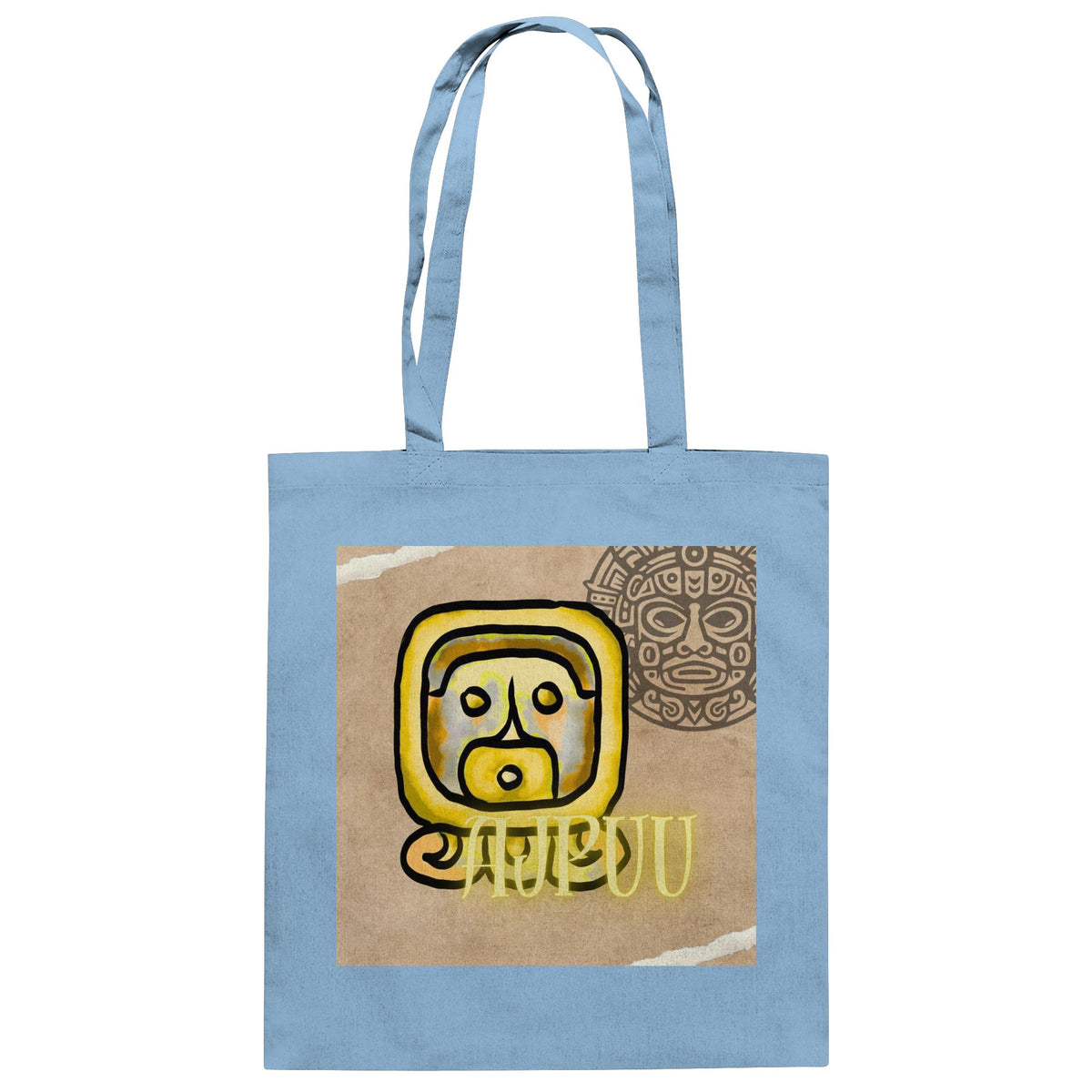 Baumwolltasche - Gelbe Sonne / 100% cotton tote bag - yellow sun