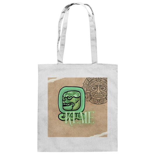 Baumwolltasche - Weißer Tot / 100% cotton tote bag - white death