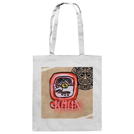 Baumwolltasche - Rote Schlange / 100% cotton tote bag - red serpent