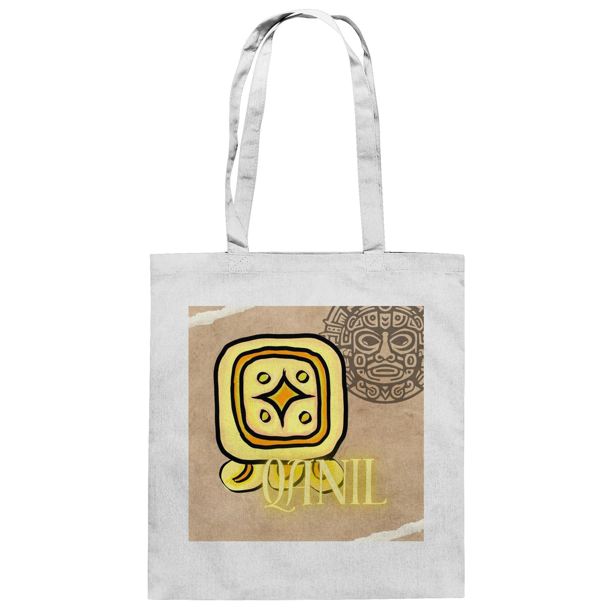 Baumwolltasche - Gelber stern / 100% cotton tote bag - yellow star