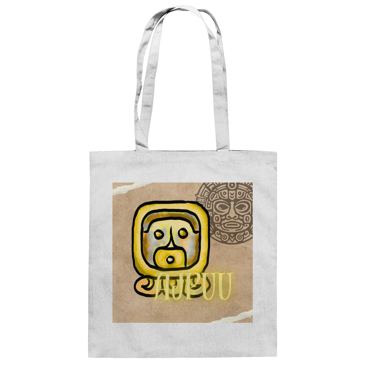 Baumwolltasche - Gelbe Sonne / 100% cotton tote bag - yellow sun