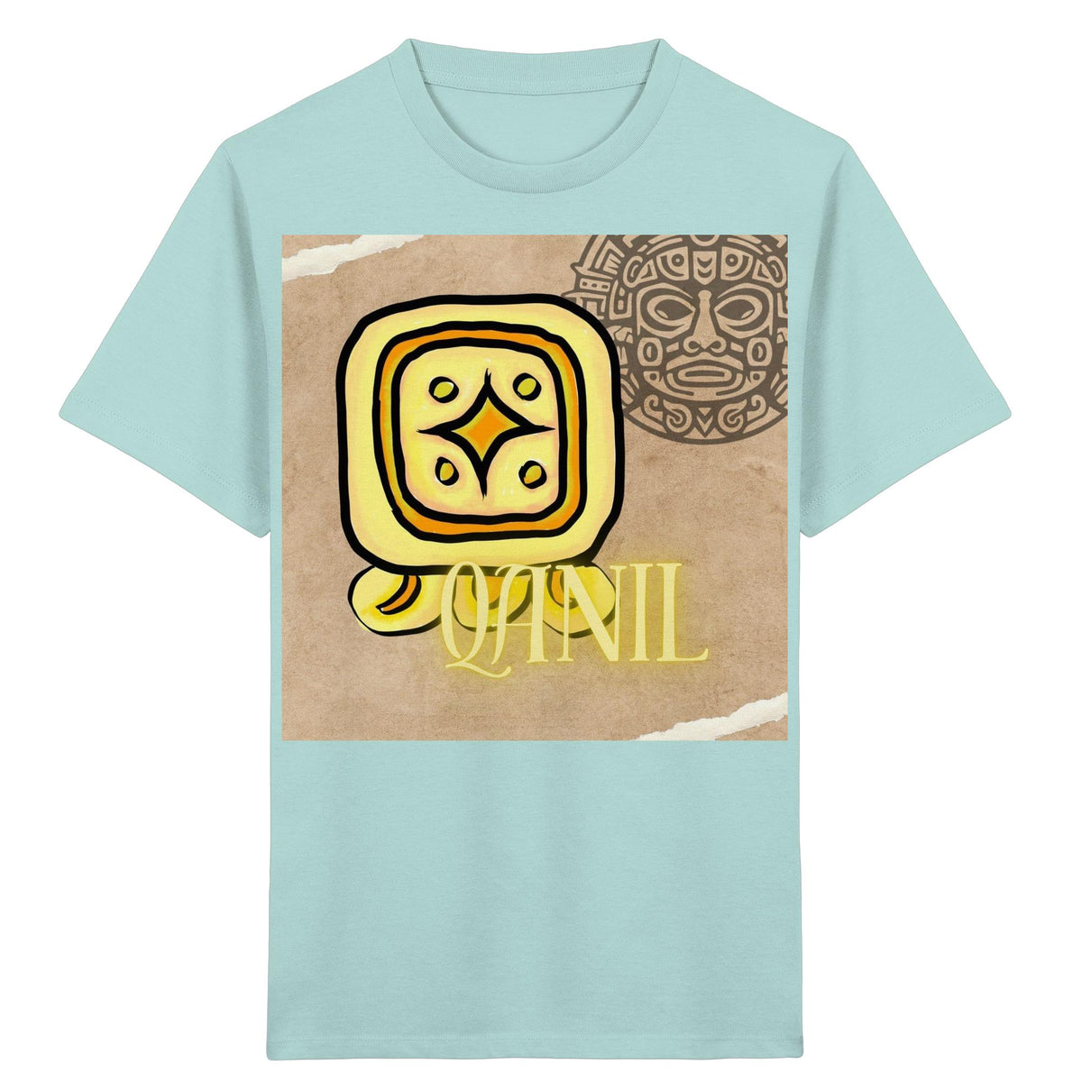 Kids Organic Shirt - Gelber Stern / yellow star