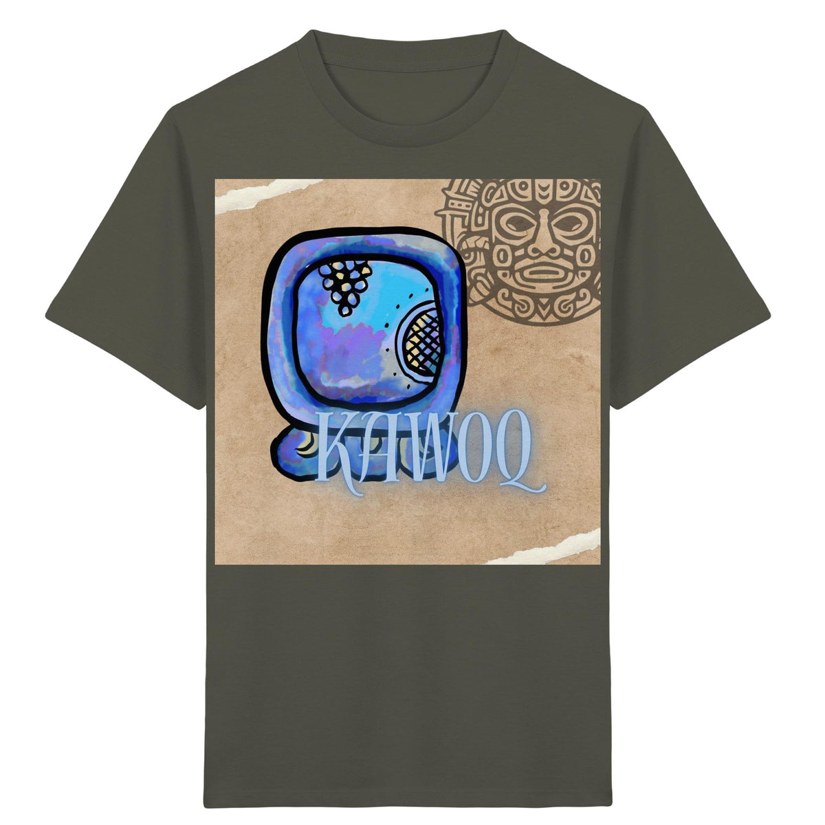 Kids Organic Shirt - Blauer Sturm / blue storm