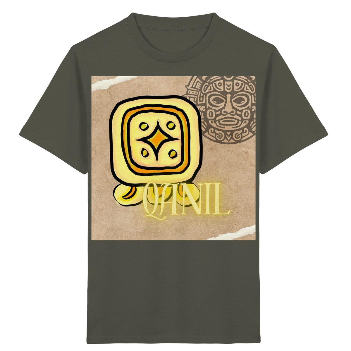 Kids Organic Shirt - Gelber Stern / yellow star