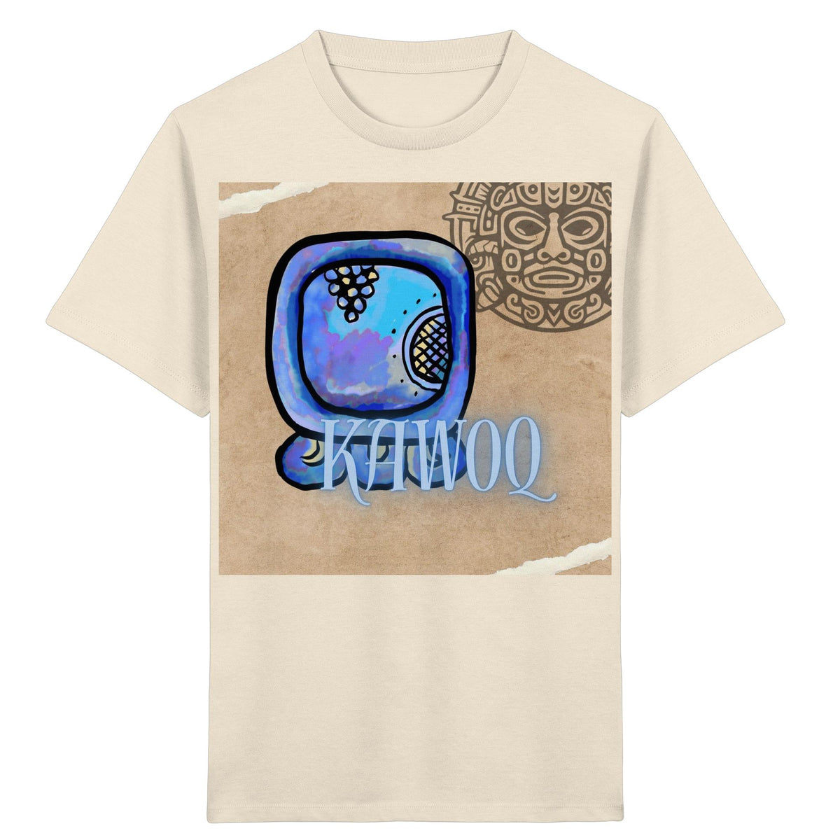 Kids Organic Shirt - Blauer Sturm / blue storm