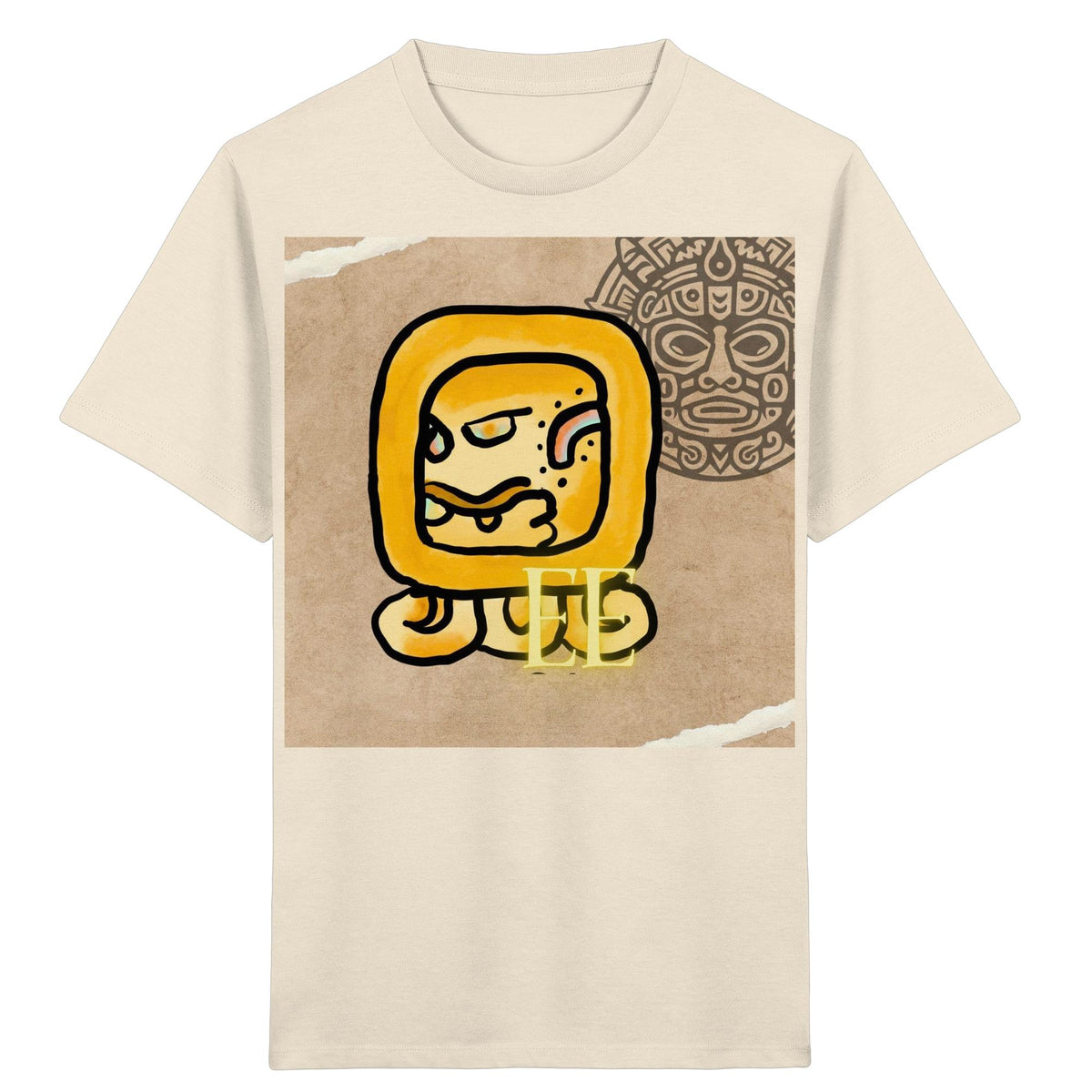 Kids Organic Shirt - Gelbe Straße / yellow road