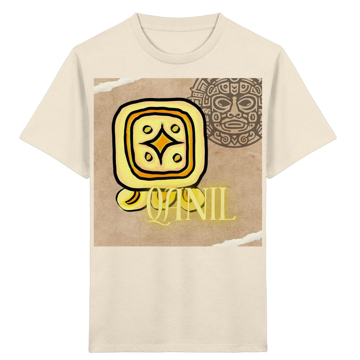 Kids Organic Shirt - Gelber Stern / yellow star
