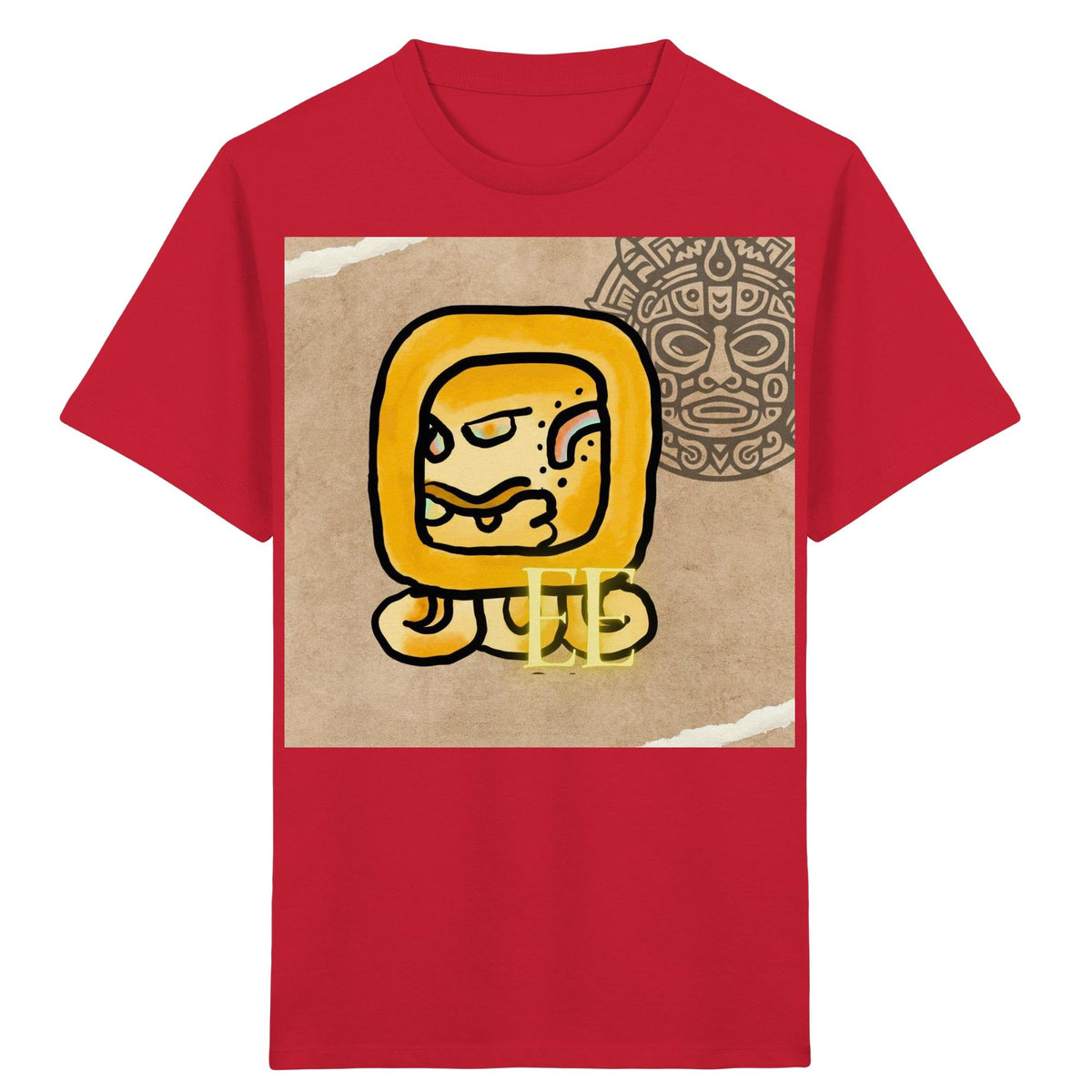 Kids Organic Shirt - Gelbe Straße / yellow road