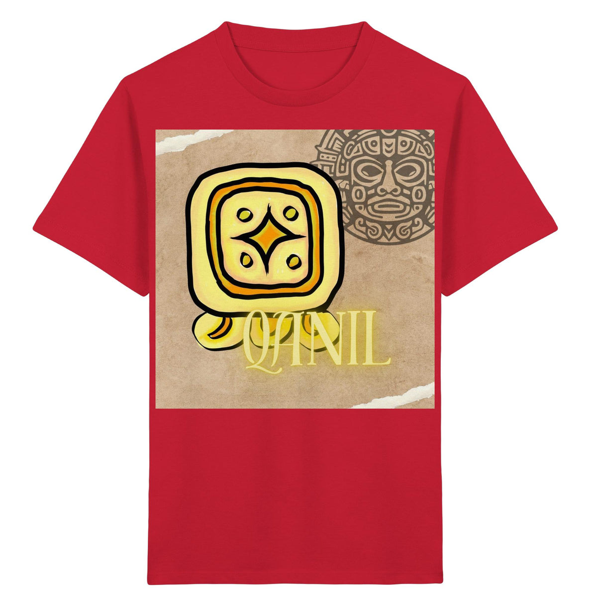 Kids Organic Shirt - Gelber Stern / yellow star