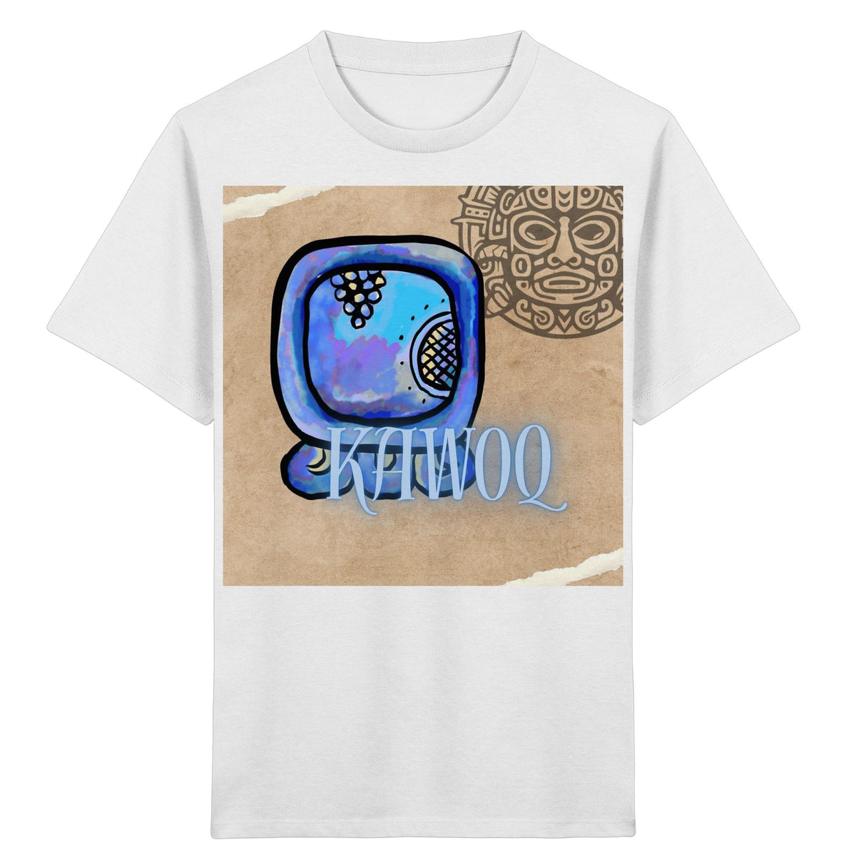 Kids Organic Shirt - Blauer Sturm / blue storm