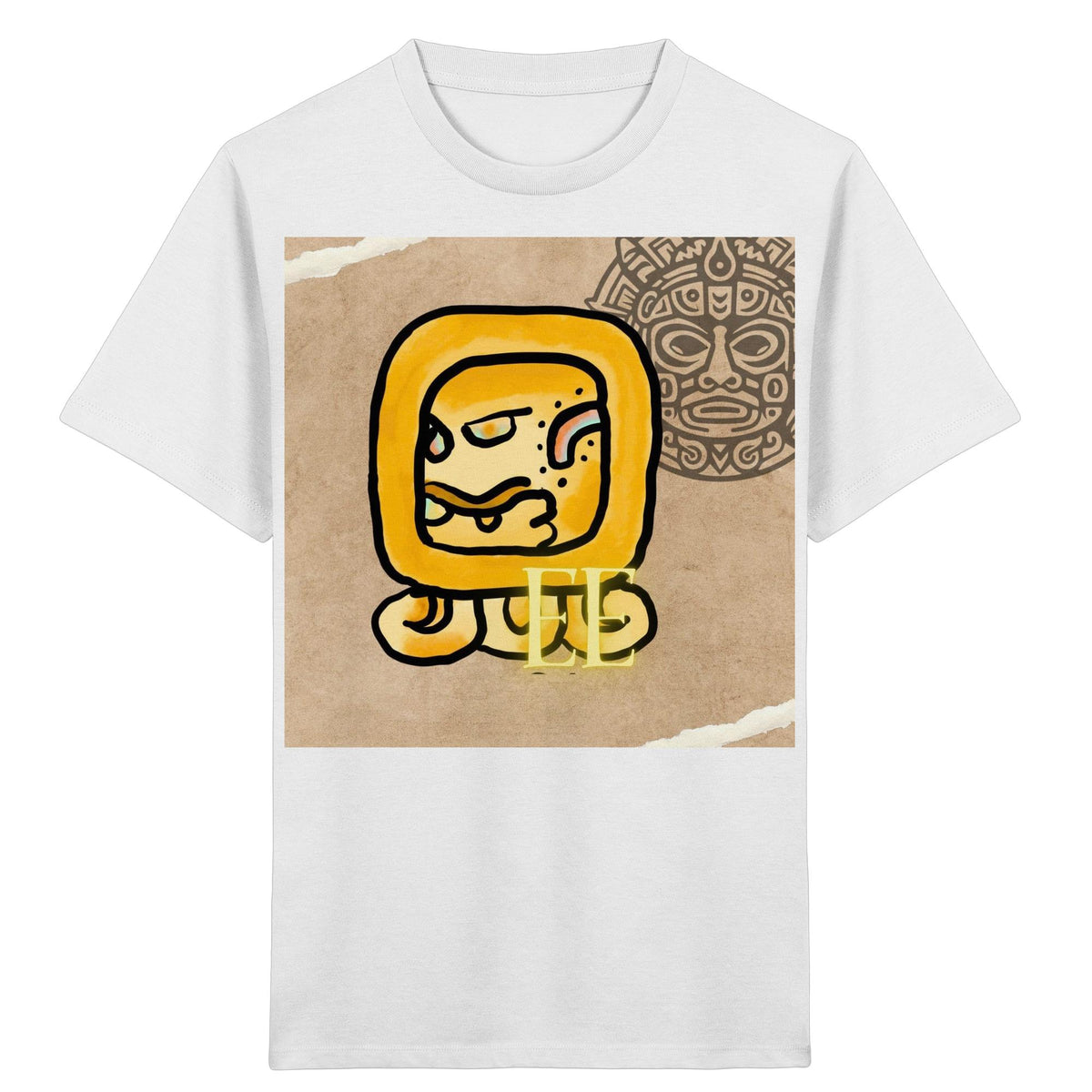 Kids Organic Shirt - Gelbe Straße / yellow road